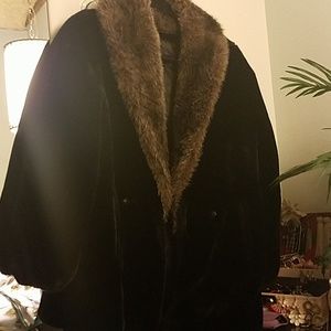 Beautiful vintage faux fur jacket!